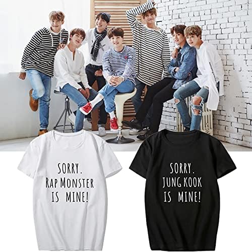 Cadeiay Kpop Merchandise T THS SHIENTES PARA MULHERES JUNGKOOK JIMIN SUGA V RAP JINOPE