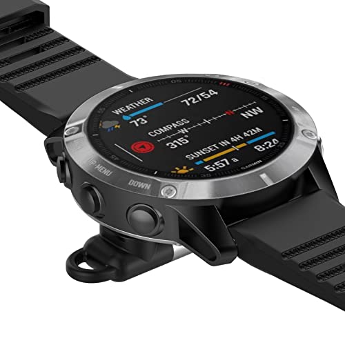 Disscool Compatível com micro feminino adapte à Garmin Fenix ​​7 Adaptador Conversor de cobrança de carga compatível com Garmin Fenix ​​7/7s/7x/instinto 2/2s Acessórios para relógios