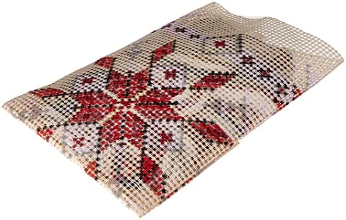 Vervaco Cross Stitch Christmas Bordado Kits Frente de travesseiro Para obter um padrão de bordado com padrão de