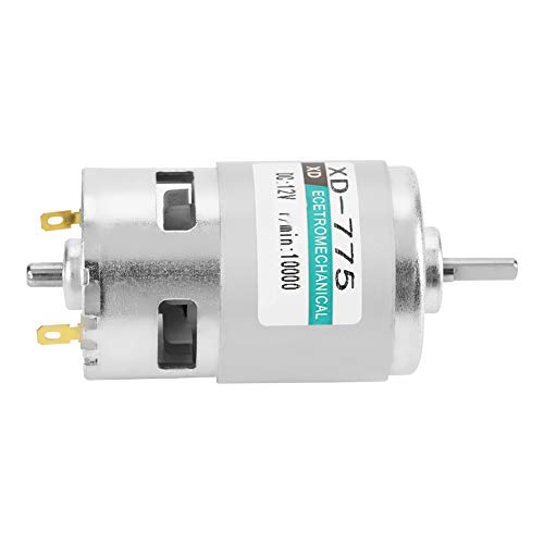 Motor DC 12V DC Motor DC 775 DC Motor XD 775 24V Alta velocidade Rolamento duplo de rolamento de esfera duplo motor Constante