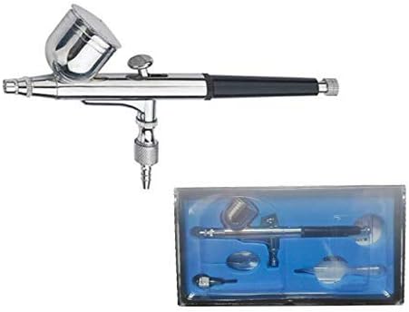 Comprador hd-130 maquiagem kit de airbrush de precisão multifuncional pistola de pulverização de alimentação por gravidade