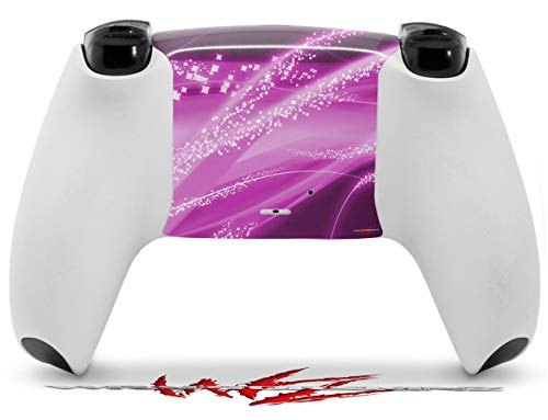Wraptorskinz Skin Wrap Compatível com Sony PS5 Dualsense Controller Mystic Vortex Pink quente