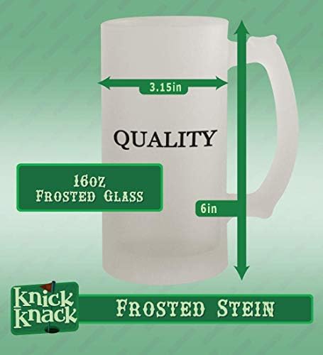 Presentes de Knick Knack Compre Sell Repice - 16 onças de cerveja Fosted Stein, Frosted