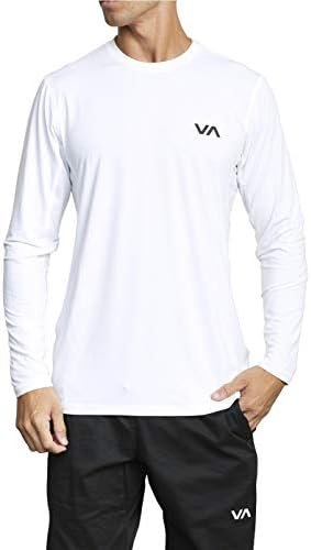 Camiseta de piscos de manga longa para ventilação do Sport Men's Sport RVCA