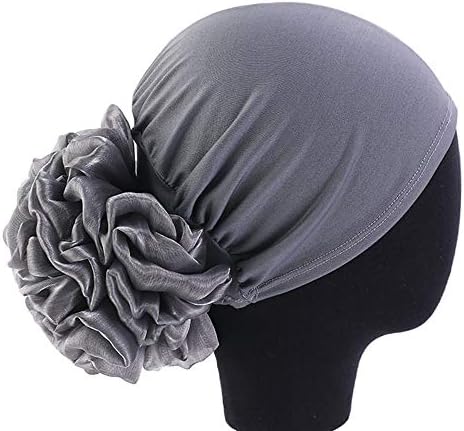 1pack / 2packs mulheres flores elásticas de turbante chapéu de tampa de quimioterapia