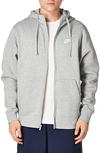 Nike masculino nsw clube full zip hoodie