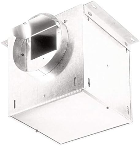 Ventilador do ventilador Broan-NutOne L300L, 293 CFM 3,1-SONES STRILE ATRAVÉS/283 CFM 2,4-SONES ângulo reto, branco