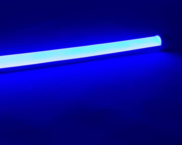 Diodo LED NEON BLAZE ™ 24V linear LED LATE Emitindo 1,2w/ft azul 65,6ft Spool