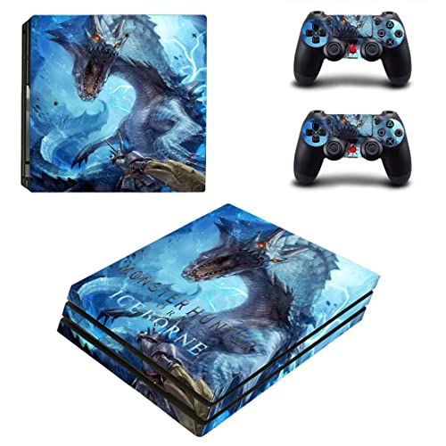 Game Monster Astella Armis Hunter PS4 ou Ps5 Skin Skin para PlayStation 4 ou 5 Console e 2 Controllers Decal Vinyl V15301