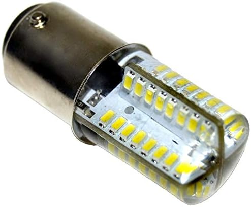 HQRP 110V Lâmpada LED LUZ Branco para a máquina de costura Lâmpada 326007141 026367000 70-251600-31/000 R22X60 R22X57 2PCW