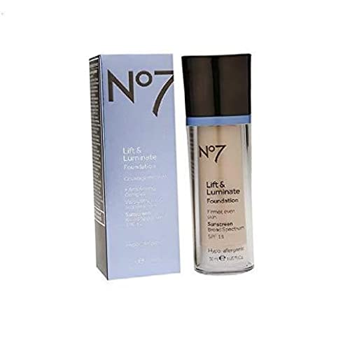 Botas No7 Lift & Luminate Foundation Warm bege