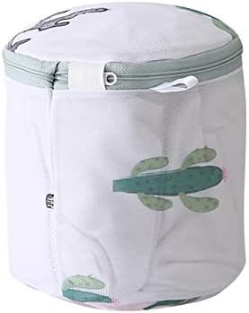 Sacos de lavanderia de malha fina durável para delicados com zíper premium de armazenamento de deslocamento organizar sacos