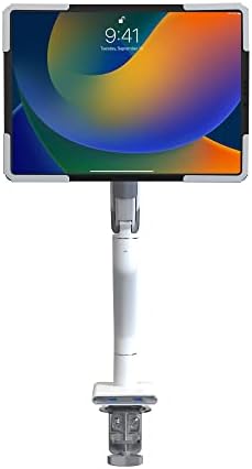 Montagem de grampo para tablets para mesas - Montagem do braço da mola do CTA com portas USB e titular de segurança universal
