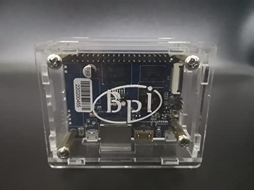 Caso acrílico waypondev para BPI P2 Zero Single Board Computador