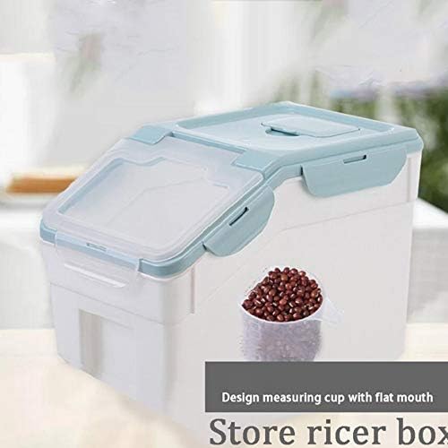 Caixa de armazenamento de arroz de plástico xjjzs, caixa de armazenamento à prova de umidade selada, caixa de armazenamento de