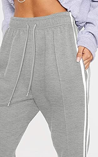 YouSify Women Fyff Comfy Casual Caustre High Relaxed Fit Workout Athletic Jogger Sortlants com bolso