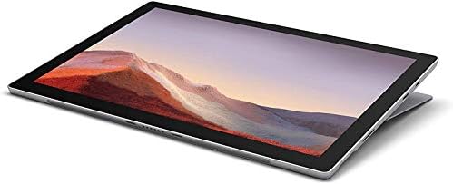 Microsoft New Surface Pro 7 Pacote: 10th Gen Intel Core i5-1035G4, 8 GB de RAM, 128 GB SSD-Platina com tampa do