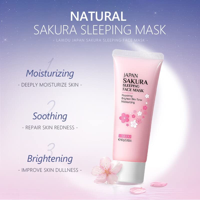 Necessidades diárias cosméticas de Adilaidun, máscara facial 日本 睡眠 面膜 补水 抗皱 夜间 面膜 面膜