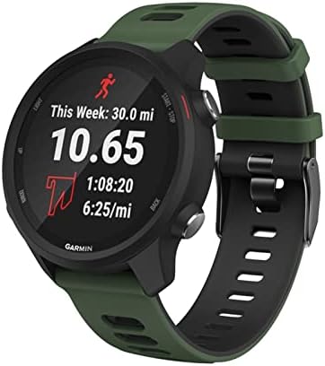 CEKGDB Silicone Watch Band para Garmin Forerunner 245 245m 645 Watch Strap Wrist para Garmin Vivoactive 3 WatchBand