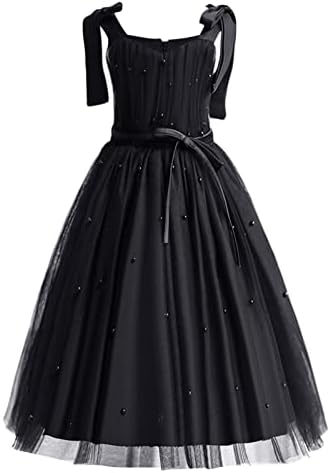 Kagayd meninas vestido formal crianças meninas meninas tutu vestido sem mangas para criança princesa tulle preto figurino