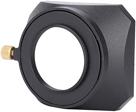 Momba do capô da lente quadrada qiilu, acessório para camcordro digital para DV e filtro de lente de câmera de vídeo