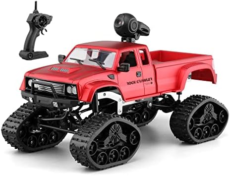 Ujikhsd 1/16 RC Hobby Toys RC Caminhão Off-Road Cars Sport 4WD 2,4 GHz All Terrain Vehicle com Wi-Fi HD Camera Light Lights Gifts for Kids and Adults