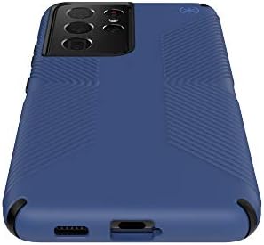 Speck Products Presidio2 Grip Samsung Galaxy S21 Caso Ultra 5G, azul costeiro/preto/tempestade azul