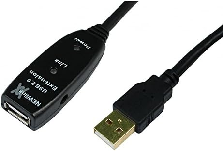 Newlink - Líder de repetidor ativo USB 2.0, 20m Black