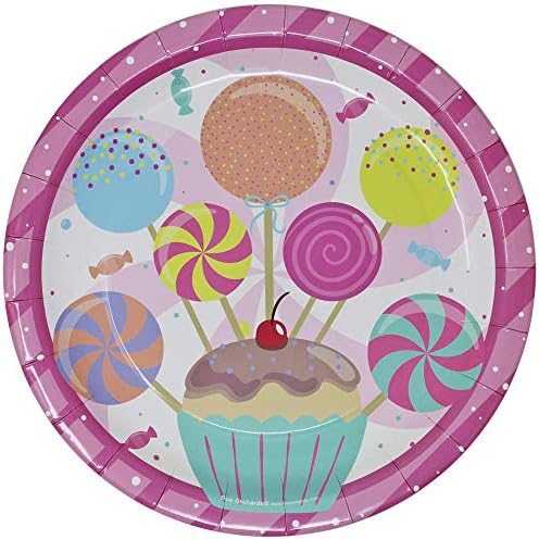 Pacotes de suprimentos para partidos de Deluxe - decorações de festa de doces, pratos de doces e guardana