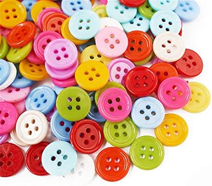 Botões botões plásticos artesanato varejo de resina Botões Snaps 200 pcs tamanho 1/2 polegada para artes e artesanato Coleções de