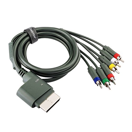 Componente Import520 - novo HDTV HD Audio Video AV Cable RGB para Xbox 360 / Xbox 360 Slim