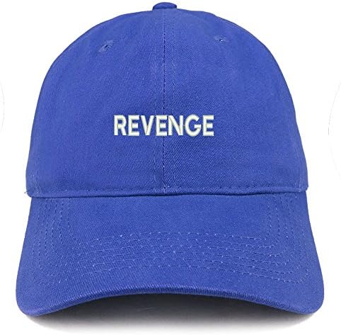 Trendy Apparel Shop Revenge vingança chapéu de pai macio de algodão macio