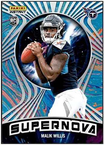 Malik Willis RC 2022 Panini Instant Supernova /1523 Rookie 23 Titans NM+ -MT+ NFL Football