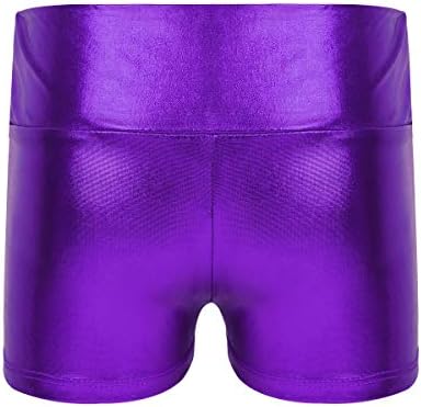 ACSUSS CRILHAS meninas menino Corte de balé de ginástica shorts Ginástica Boyshorts Awear ativo dança