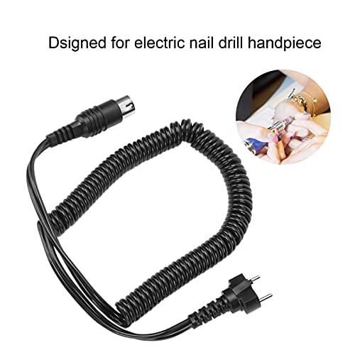 Drill de mão de unha Faça o cabo da mão de mão elétrica Ferrilha de unhas Power Cabo Brill unha Manicure Machine Acessórios
