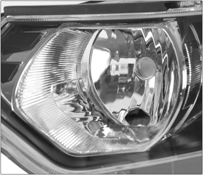 ZMAUTOPARTS PROJECTOR FARECTRAMPS BLACKS BLACK com luzes DRL de 6,25 LED azul para 2009-2014 Acura TSX