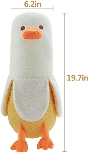 Weershun Banana Duck Plush Plush Toy Plelow Plushw Duck Presentes de animais de pelúcia para meninas e meninos Presente de graduação…