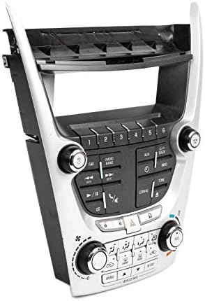 1 Painel de controle de áudio de rádio da fábrica Uye compatível com 2012-15 Chevrolet Equinox 22880241