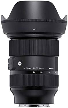 Sigma 14-24mm e 24-70mm f/2,8 dg lente de arte dn para Sony E, pacote com o tripé máximo de fotoPro x-go e a cabeça da bola,