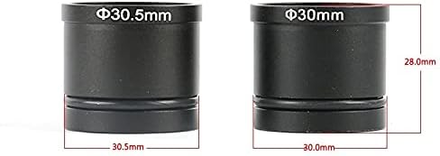 Acessórios para microscópio para adultos crianças 0,4x 0,5x 1x Adaptador de ocular do adaptador de câmera Microscópio de