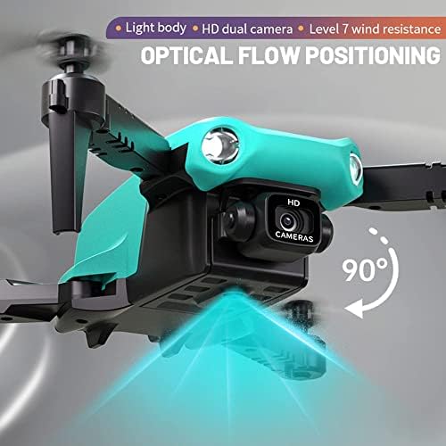 Zottel Drone com câmera dupla HD, Mini Drone Drone Remote Remote Control Quadcopter Toys Para adultos e crianças, drone inteligente