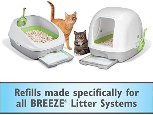 Breeze Cat Pads Reabilitar para vários gatos, 4 CT