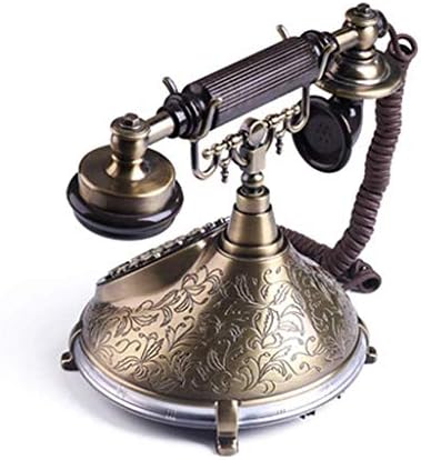 Walnuta European Antique Telefone Home Retro Telefone Fixo Fixo Telefone Fixo