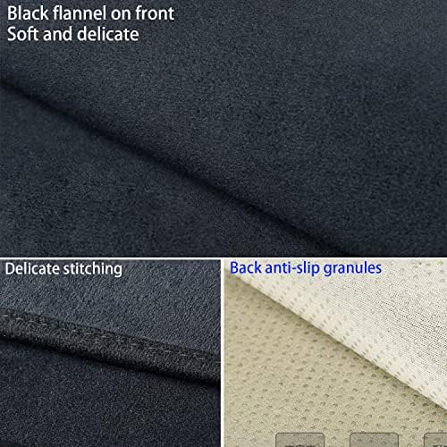 O Ouelex Car Seat Pad Protector Capas, capa de almofada do banco traseiro da frente do motorista, para Tesla Modelo Y Conjunto 2017-2022, Flanela Anti-Dirty White Cushion Acessórios para interiores