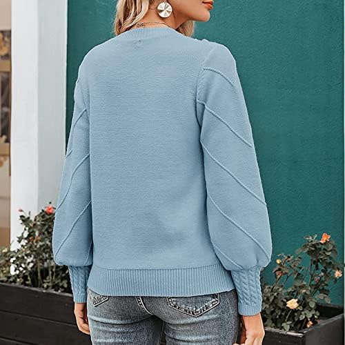 Moda de inverno feminino 2022 outono e pom quente malha solta manga comprida suéter sweater womans tops