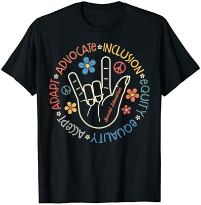 T-shirt de conscientização do Autismo Inspirador de Educação Especial