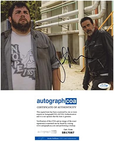 Joshua Hoover assinou autografado 8x10 foto The Walking Dead Joey Acoa CoA