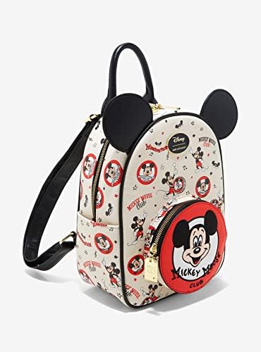 Seu universo Disney100 Mickey Mouse Club Vintage Mini Backpack