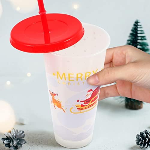 Camada de cabilock e natal fofo party party de natal suprimentos engraçados colorido adultos multifuncionais smoothie crianças férias