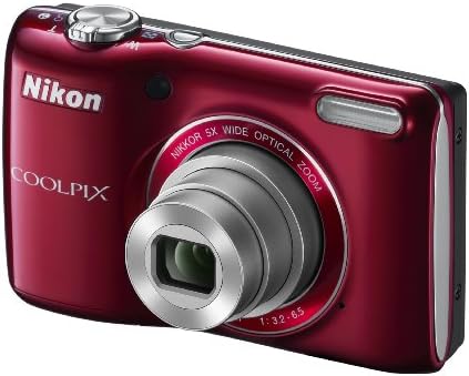 Nikon Coolpix L26 16,1 MP Câmera digital com lente de vidro Nikkor Zoom 5x e LCD de 3 polegadas
